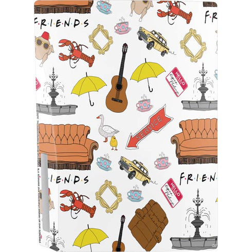 Warner Bros Classic FRIENDS Icons PS5 Console Skin